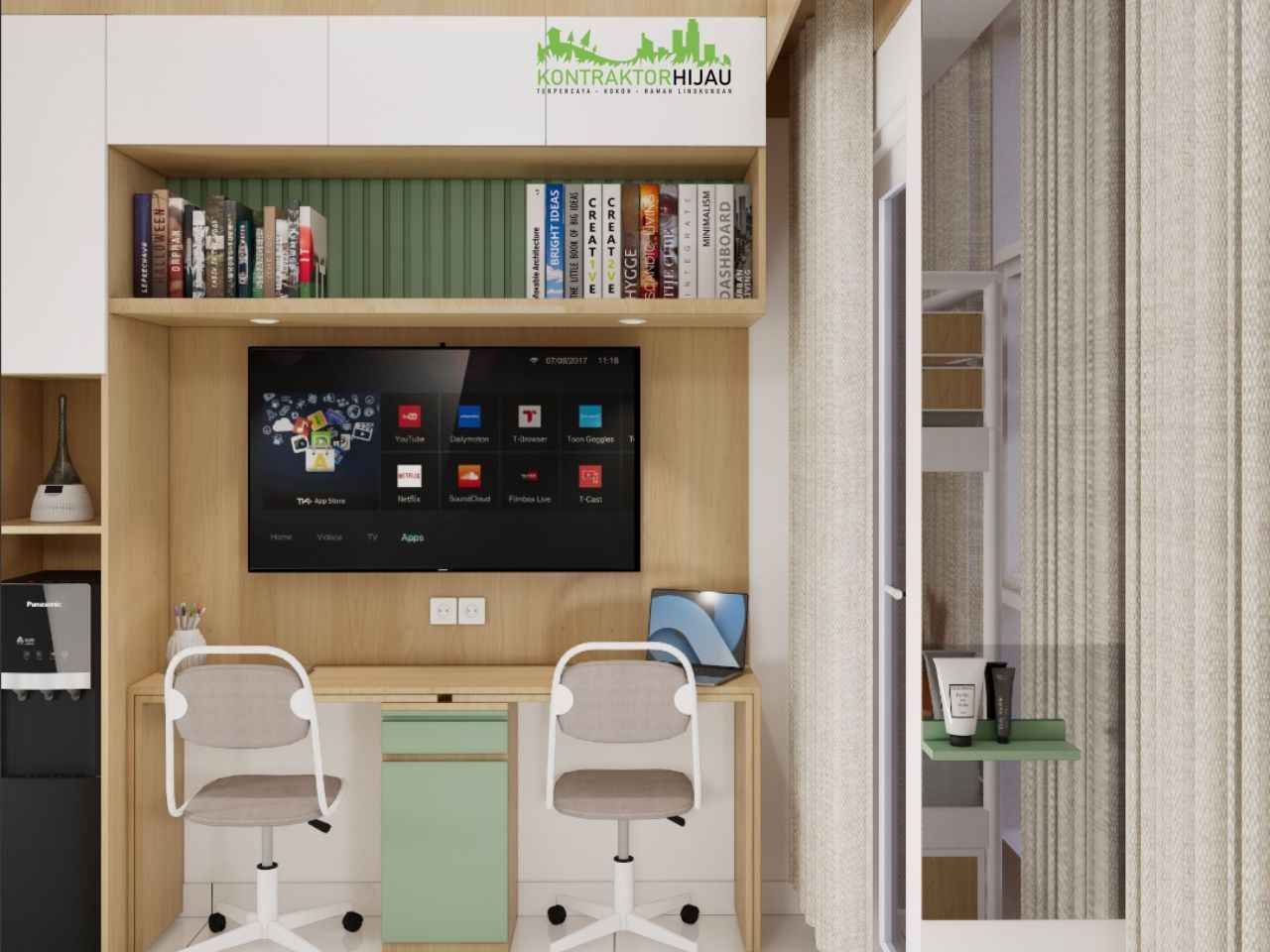 Hasil Jasa Desain Interior Kamar Tidur Kontraktor Hijau Hasil Jasa Desain Interior Kamar Tidur Kontraktor Hijau