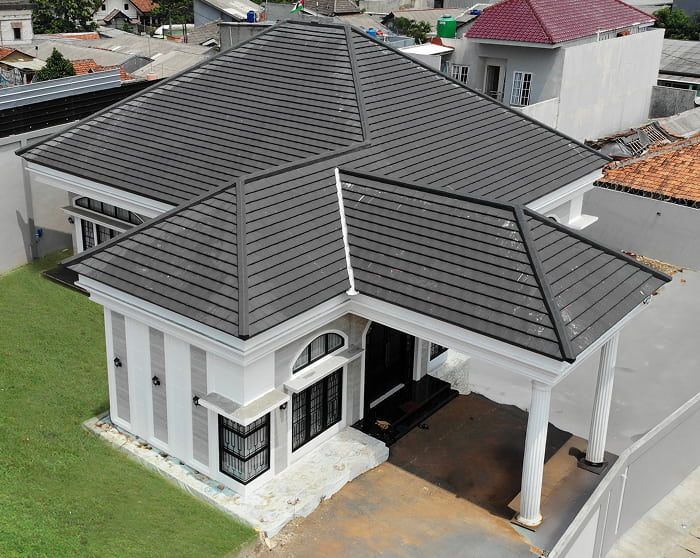 Rumah Minimalis Modern Mewah 1 Lantai + Smart Door Lock