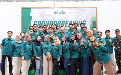 Cerita Baru Dimulai: Peletakan Batu Pertama Kantor Baru Arsitek Hijau dan Kontraktor Hijau