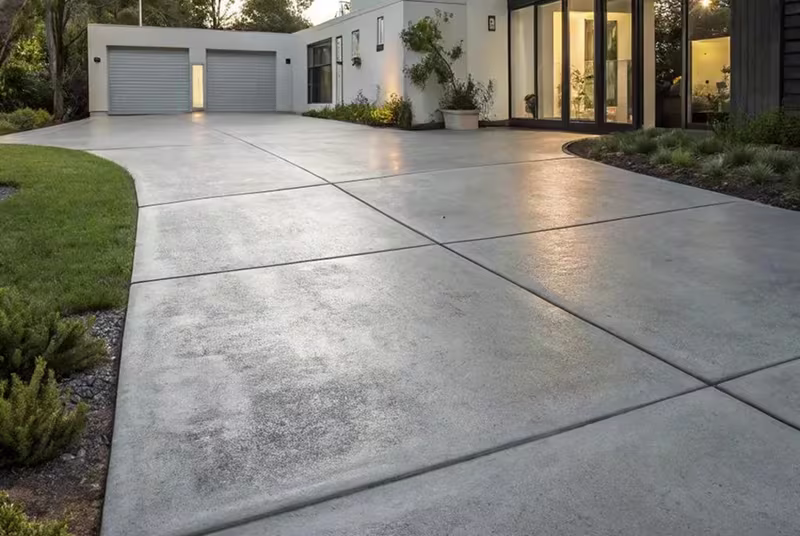 material lantai carport