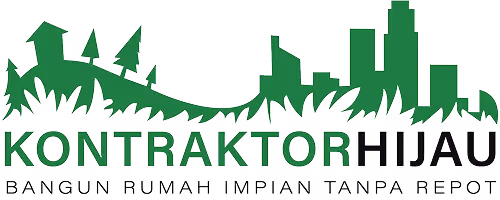 logo kontraktor hijau